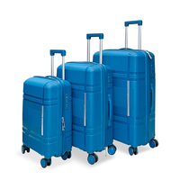 Marksman 2025 fábrica de moda al por mayor gran oferta de equipaje de viaje PP proveedor de maletas con ruedas personalizadas