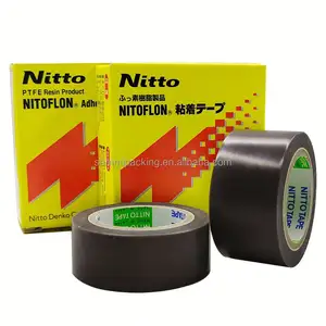 NITTO Denko Nitoflon 903ul Cinta adhesiva de PTFE Película pura de PTFE de alta temperatura Cinta de sellado térmico gris