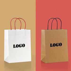 KM Custom Jewelry Gift Bags China Wholesale Kraft Paper Custom Made <b>Watch</b> Paper Bags with Your Own Logo - Product Image 1