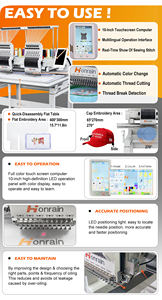 Máquina de Bordar Económica para Camisetas y Gorras, de Doble Cabezal, Precio de Fábrica en China, Máquina de Bordar Computarizada - Product Image 4