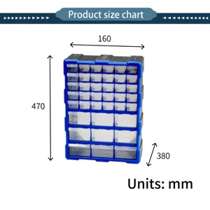 China Home Tool Box Plastic Storage Organizer