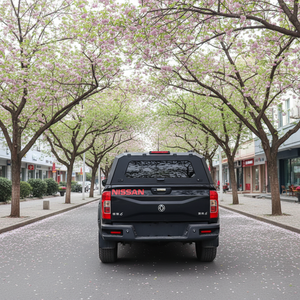 Couverture de benne de camionnette en acier au manganèse, imperméable, durable, avec fenêtre coulissante avant pour Nissan <span class=keywords><strong>Frontier</strong></span> - Product Image 4