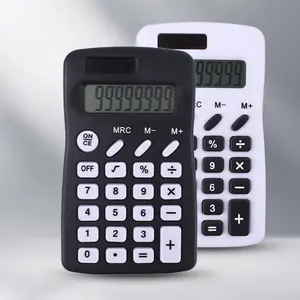 Handheld Computer Studenten 8 Cijfers Weergeven Kleur Kantoor Rekenmachines Groothandel Pocket Wetenschappelijke Mini Calculator