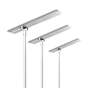 Lampadaire solaire LED étanche IP65 rechargeable Joinshare – Éclairage extérieur commercial - Product Image 1