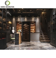 Humidor à cigares sur mesure, vitrine murale LED pour magasin de tabac, présentoir à cigares, armoire de présentation pour magasin
