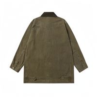 Hiver 2026 – Veste décontractée pour homme, coupe droite, boutonnée, simple boutonnage, écologique, coupe-vent, respirante, réversible, séchage rapide, pour l'extérieur
