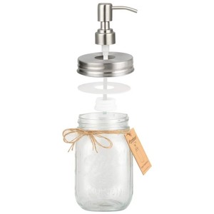 Custom Hotel di lusso bottiglia di sapone bagno bottiglia di <span class=keywords><strong>vetro</strong></span> Dispenser per sapone schiuma bottiglia liquida con pompa in acciaio inox <span class=keywords><strong>vetro</strong></span> - Product Image 4