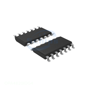 OPA4820IDG4 Chip 14 SOlC (0.154", 3.90mm Width) Original One Stop Service Integrated Circuits IC OPAMP VFB 4 CIRCUIT 14SOlC - Product Image 1