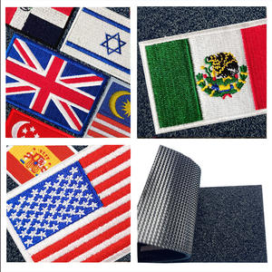 퍼니셔 스타 스트립 플래그 자수 3D 택티컬 배지 해골 뱀 모랄 패치 (크로스 보더 가즈덴 차이나) - Product Image 4