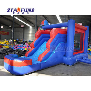 Lâu đài phao Người Nhện có cầu trượt, nhà phao nhảy Người Nhện cho trẻ em - Product Image 5