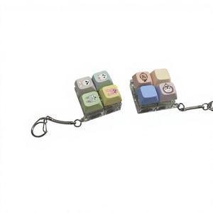 Llavero de Plástico Personalizado para Aliviar el Estrés, Colgante de Llave Mecánica Individual/Múltiple - Product Image 6
