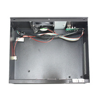 Casing Server ringkas sistem ganda casing terpasang rak ITX Mini kedalaman 230mm