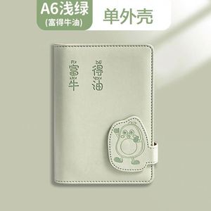 Spiral Saving Money Challenge A5 Printed Loose-Leaf Goal Pocket Leather & Paper Cover Planner Notebook with Cash Envelope Gift - Product Image 3
