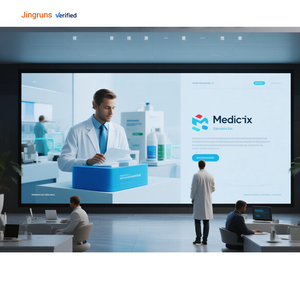 Jingruns 16:9 siêu mỏng Micro <span class=keywords><strong>LED</strong></span> trong nhà Màn hình <span class=keywords><strong>LED</strong></span> pantallas <span class=keywords><strong>LED</strong></span> Video tường bệnh viện Studio Bảng điều khiển hiển thị cho trung tâm chỉ huy - Product Image 1