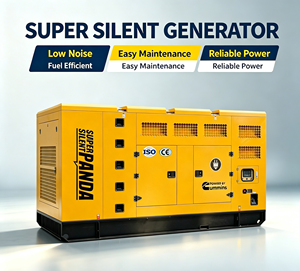 Generador Diésel Industrial de 500kW 625kVA con Motor Cummins, Súper Silencioso, Resistente a la Intemperie y con Refrigeración por Agua - Product Image 1