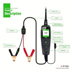 Topdiag P100 <b>Car</b> Circuit Diagnostic Instrument DC/AC 12-24V <b>Cars</b> Motorcycles Trucks <b>Repair</b> Tools Automotive Circuit Tester - Product Image 6