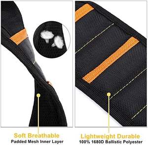 JIANYI Bracelet magnétique 15 aimants puissants pour tenir les vis forets boulons outils cadeau unique pour hommes bricolage <span class=keywords><strong>bricoleur</strong></span> femmes - Product Image 6