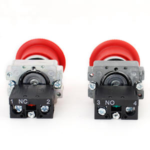 Onlyoa-Botón de parada de emergencia, interruptor de botón <span class=keywords><strong>pulsador</strong></span> de parada de emergencia, normalmente abierto, normalmente <span class=keywords><strong>cerrado</strong></span>, para el - Product Image 2