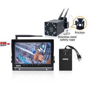 Wireless Crane 36X <b>Camera</b> Damping Bracket <b>Camera</b> Monitor System With Magnetic Battery Pack for Luffing Crane, Tower Crane - Product Image 1