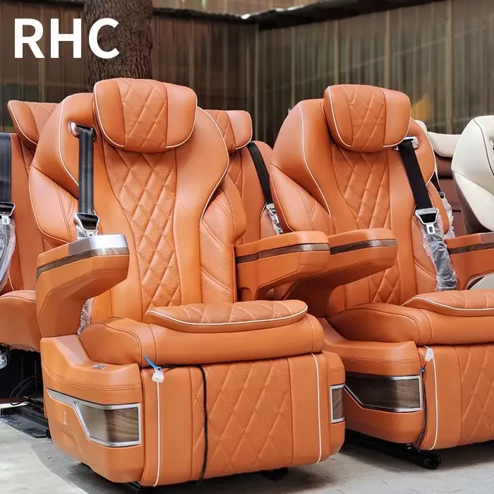 Enkele W443 W447 elektrische autostoelen VIP-stoelen op maat voor Benz Vito W443 W447 touchscreen