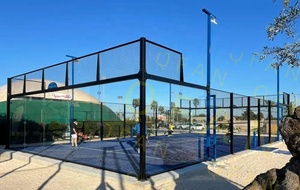 Pista <span class=keywords><strong>de</strong></span> Pádel Galvanizada en Caliente APEX, Gran Descuento, Deportes al Aire Libre, Certificación CE, Fabricación <span class=keywords><strong>de</strong></span> Pistas <span class=keywords><strong>de</strong></span> Pádel - Product Image 3