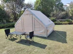 Tienda de Campaña Inflable para Acampar al Aire Libre, de Una Habitación, Portátil, Impermeable, con Toldo Grueso de Tela Oxford, Índice de Impermeabilidad de 2000-3000 mm, Glamping - Product Image 3