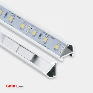 Bande lumineuse LED linéaire, 3 m, 16W, 6000K, haute efficacité, pour vitrine et armoire