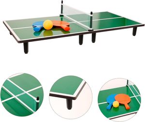 <span class=keywords><strong>Table</strong></span> <span class=keywords><strong>de</strong></span> <span class=keywords><strong>ping</strong></span>-<span class=keywords><strong>pong</strong></span> portable en bois vert, <span class=keywords><strong>mini</strong></span>-jeu <span class=keywords><strong>de</strong></span> tennis <span class=keywords><strong>de</strong></span> <span class=keywords><strong>table</strong></span> pour enfants et adultes avec raquettes, en promotion - Product Image 2