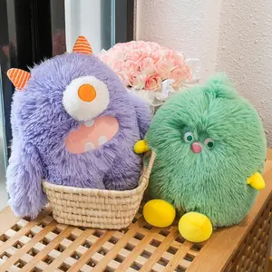 Novo produto bonito peculiar pequeno monstro brinquedos de pelúcia Cuddle Monster Sleeping kids plush Doll para o presente