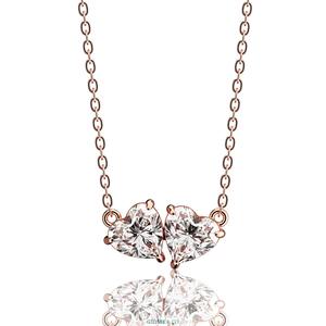 Collier en diamant Moissanite en argent Many Love, synthétique (cultivé en laboratoire) GRA, colliers en Moissanite du Vietnam - Product Image 3