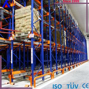 متعدد المستويات الفضاء إنقاذ الثقيلة أرفف متحركة للنقل الثقيل تعمل عن طريق شبكة لاسلكية التخزين البليت نظام أرفف للبيع - Product Image 5