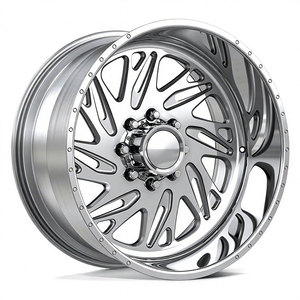 Jantes forgées polies à déport profond Any Cut 20x10 22x12 22x14 24x12 24x14, 6, 8, 10 trous, 6x139.7 6x5.5 8x6.5 8x180, pour 4x4 et camion - Product Image 2