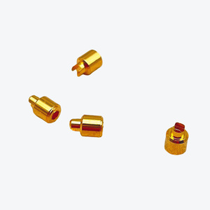 Connecteur à ressort à griffes pour carte PCB, broche en cuivre plaqué or, à travers trou, pour soudure de carte de circuit imprimé - Product Image 2