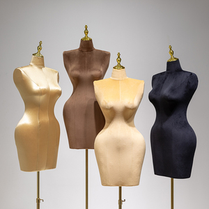 Großhandel Curvy Pinable Female Plus Size Schaum Oberkörper Schaufenster puppe Big Breast & Butt BBL Kleid Verstellbares Kleid Form <span class=keywords><strong>Torso</strong></span> - Product Image 1