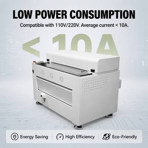 New 36inch/90cm DTF Powder Shaker &amp; Dryer Set Machine Automatic Shaking &amp; Drying Heat Transfer For G6070 DTF Printer