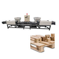 Machine de bloc de palette de presse Machine de bloc de bois de sciure Machine d'extrudeuse chaude de bloc de sciure