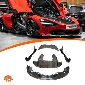 Kit de Carrocería de Fibra de Carbono Seca para <span class=keywords><strong>McLaren</strong></span> 720S, Piezas de <span class=keywords><strong>Auto</strong></span>, Alerón Delantero, Difusor de Parachoques Trasero, Faldones Laterales - Product Image 1