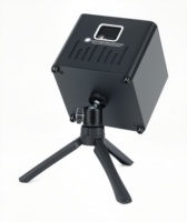 Laser portable 500 mW avec batterie, application Android/iOS, animation RVB couleur, laser DJ, éclairage laser à texte fonctionnant sur batterie