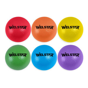 Set di 6 Palline da Dodgeball in Schiuma da 6 Pollici, Morbide, <span class=keywords><strong>a</strong></span> Basso Rimbalzo, con Borsa <span class=keywords><strong>a</strong></span> Rete per Bambini e Adulti, Palla da Gioco per Esterni - Product Image 5