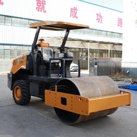 Compacteur de sol vibrant YSW206A de 6 tonnes avec capacité de montée de 35 % et une dégagement au sol de 280 mm