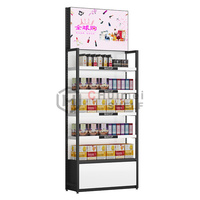 Présentoir de soins de la peau pour magasin de détail, étagère de présentation moderne pour soins de la peau, fer présentoir personnalisé métallique robuste
