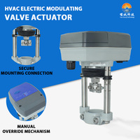 Actionneur de vanne électrique économique 600N IP65 avec signal DC 0-10V 4-20mA pour système de contrôle de vanne industriel général