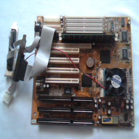 Placa Base Plc PCchips MB-M572-512K V1.2 Super Socket7, CPU Elpina MMX 430TX, 64MB, Suministro al por Mayor
