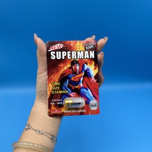 Cápsulas Superman de Alta Calidad, Complejo Semanal Premium para el Bienestar con Extractos Puros de Plantas para la Fuerza Corporal - Product Image 3