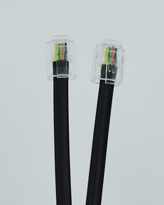 Câble téléphonique plat RJ11 6P4C 4 cœurs pour intérieur - Jumper en cuivre sans oxygène pour une connectivité améliorée (vente en gros) - Product Image 2