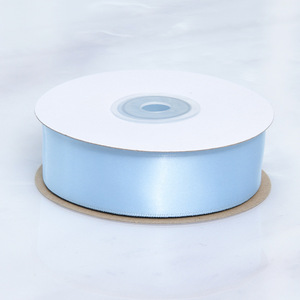 ริบบิ้นสองด้าน2ซม. กล่องเค้กริบบิ้นตกแต่งดอกไม้ผูกริบบิ้นสีเดียว - Product Image 2