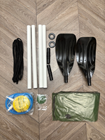 Vente en gros bon marché PVC Bateau gonflable Bateau à rames Kayak gonflable épaissi 2 personnes pour l'extérieur