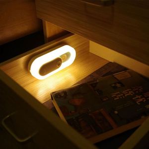 Human Sensing Usb Charging <b>Small</b> <b>Light</b> Creative Bedside <b>Light</b> Sleeping <b>Light</b> - Product Image 3