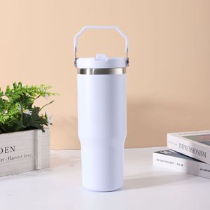 Gobelet isolé en acier inoxydable à double paroi de 30oz de style américain Bouteille d'eau de sport avec couvercle pour le <span class=keywords><strong>café</strong></span> pour le camping - Product Image 4