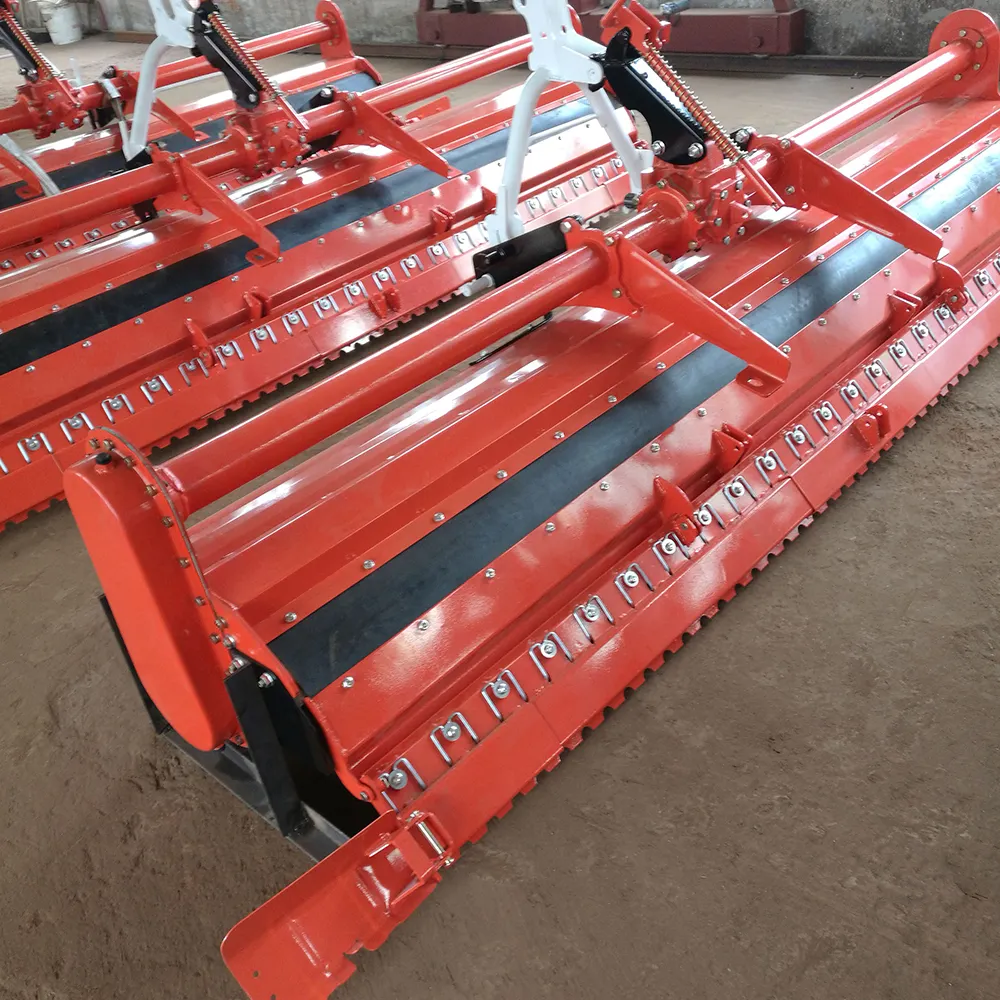 Mesin Pertanian Paddy Field Cultivator Pertanian Rotary Tiller Mi-heavy Tractor Mounted Rotary Tiller Cultivator